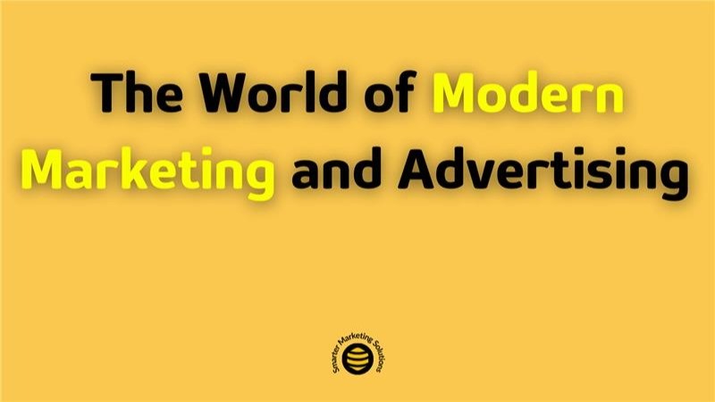 The World of Modern Marketing and Advertising newsletter cover.